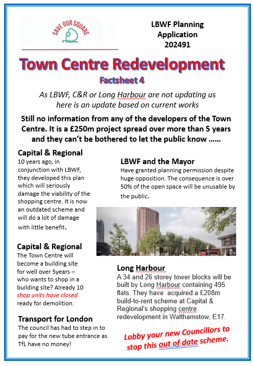 Save Our Square Fact Sheet 4